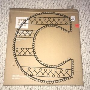 PB Teen Wire Wall Letter “C”